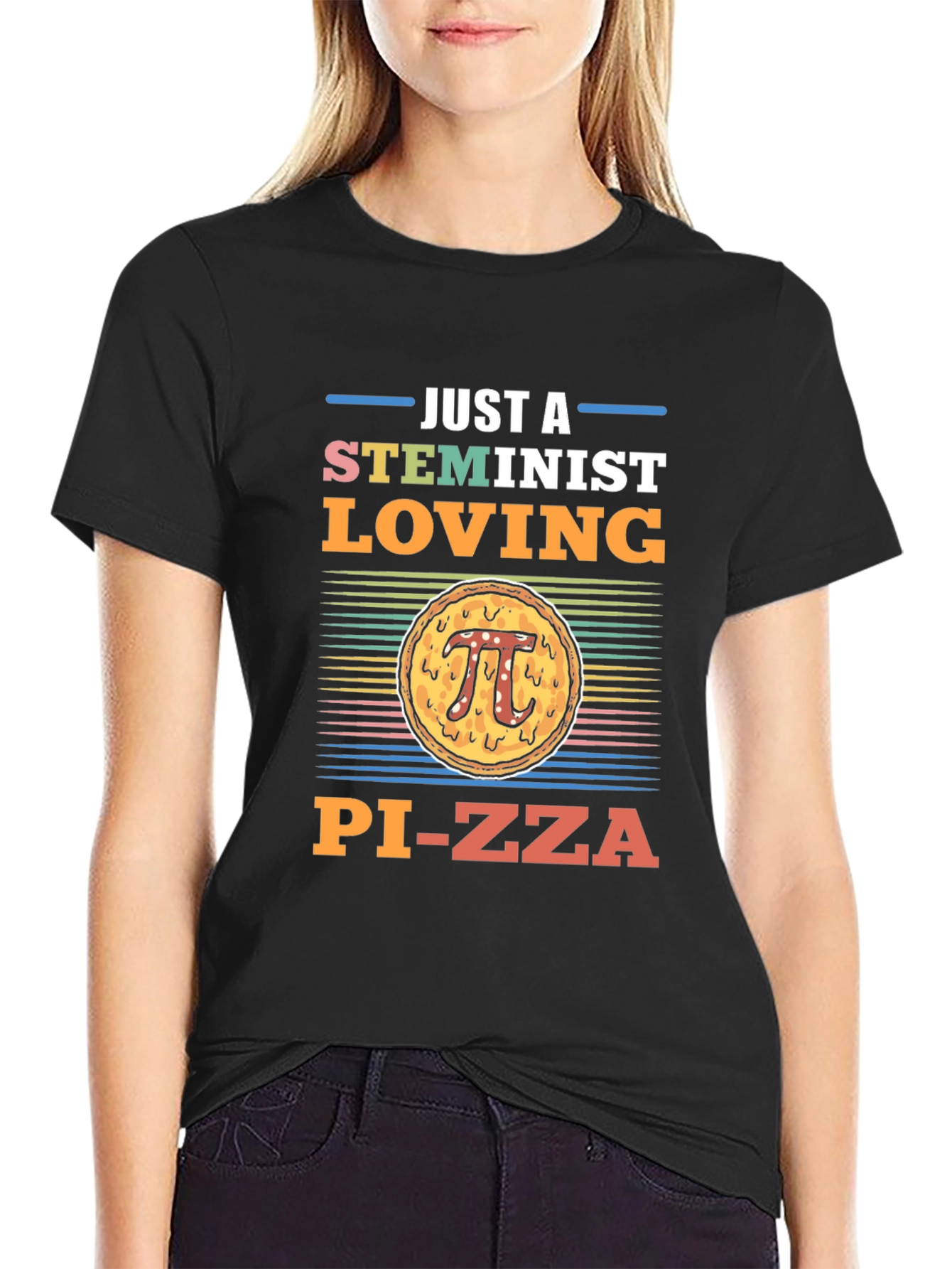 STEMinist Pi-zza T-Shirt - Math Lover Gift