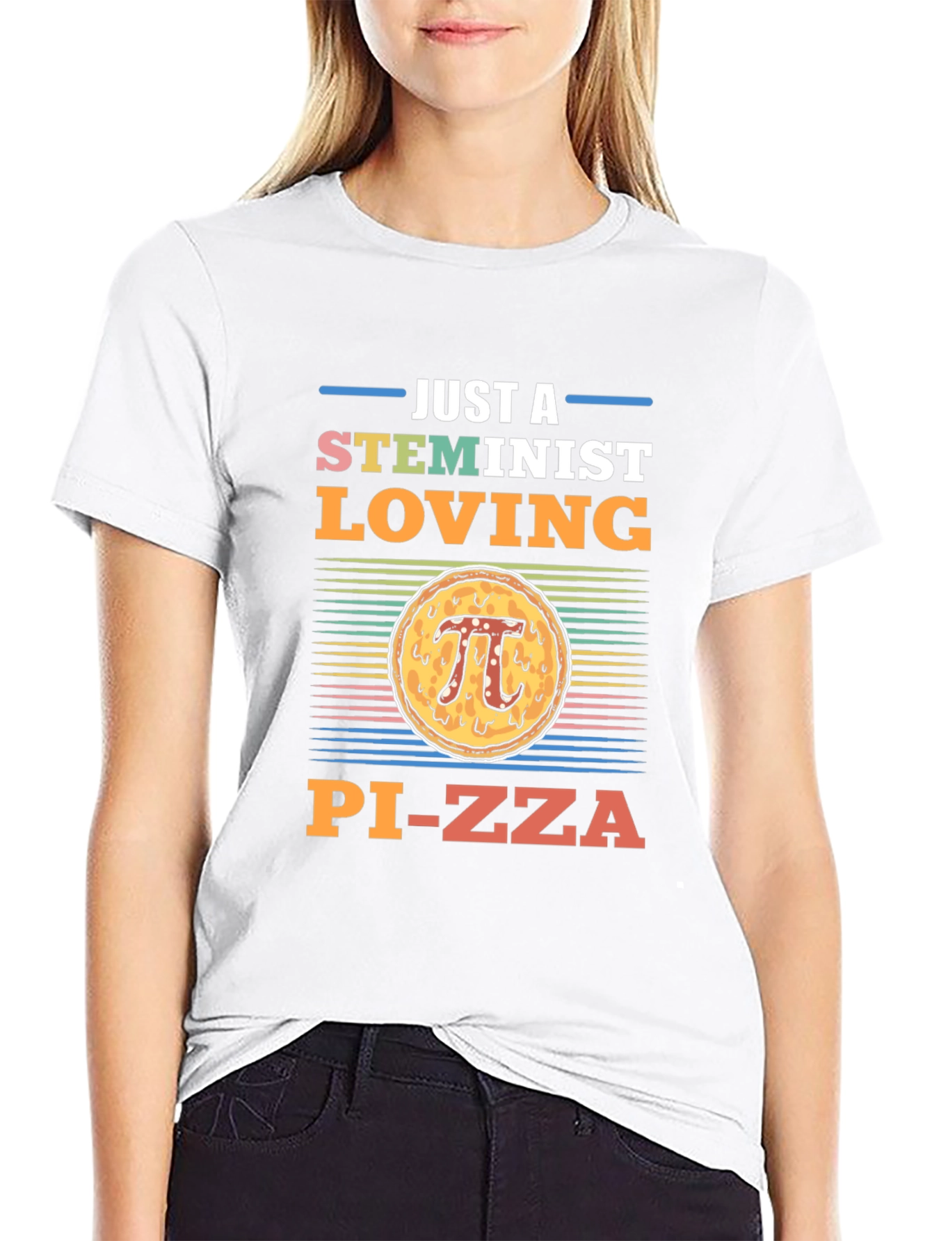STEMinist Pi-zza T-Shirt - Math Lover Gift