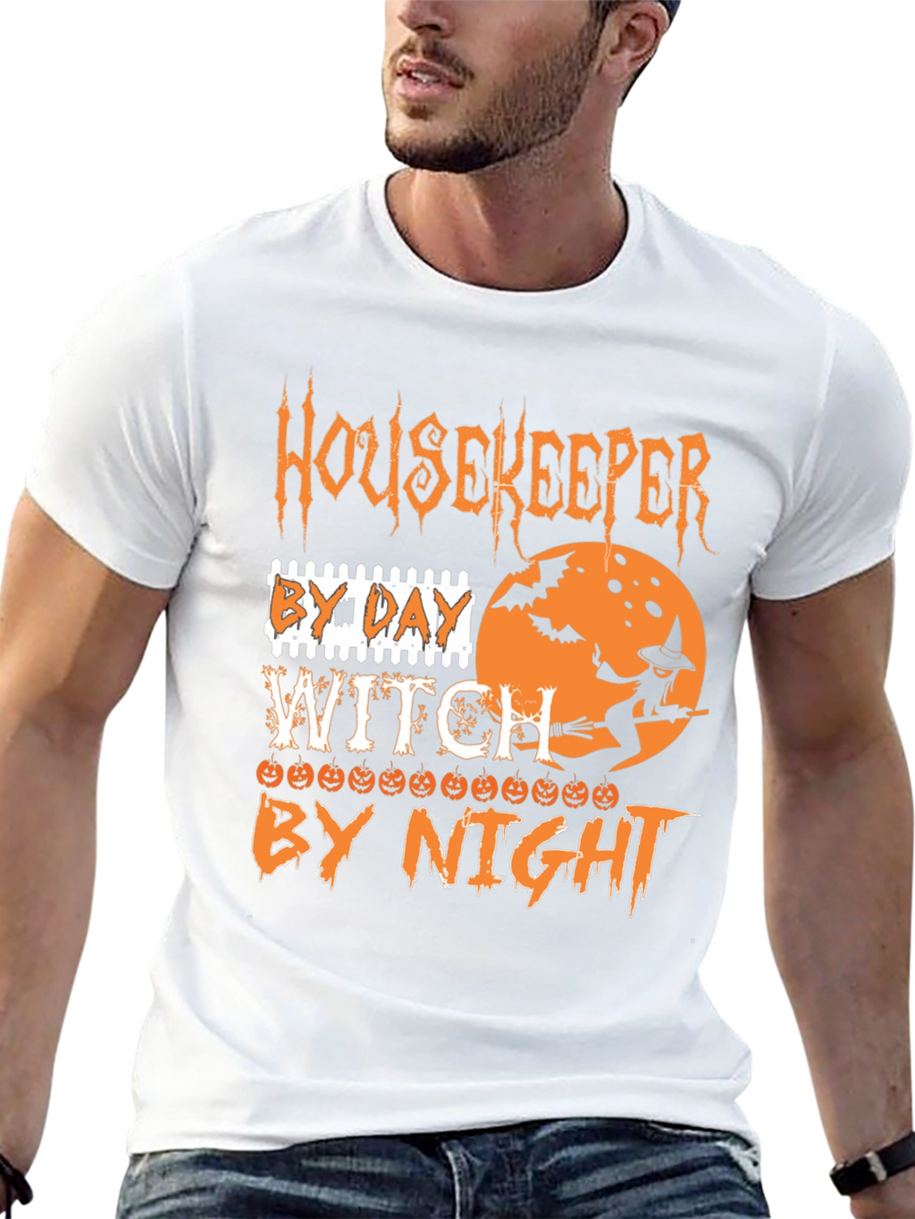 Housekeeper By Day Witch By Night T-Shirt