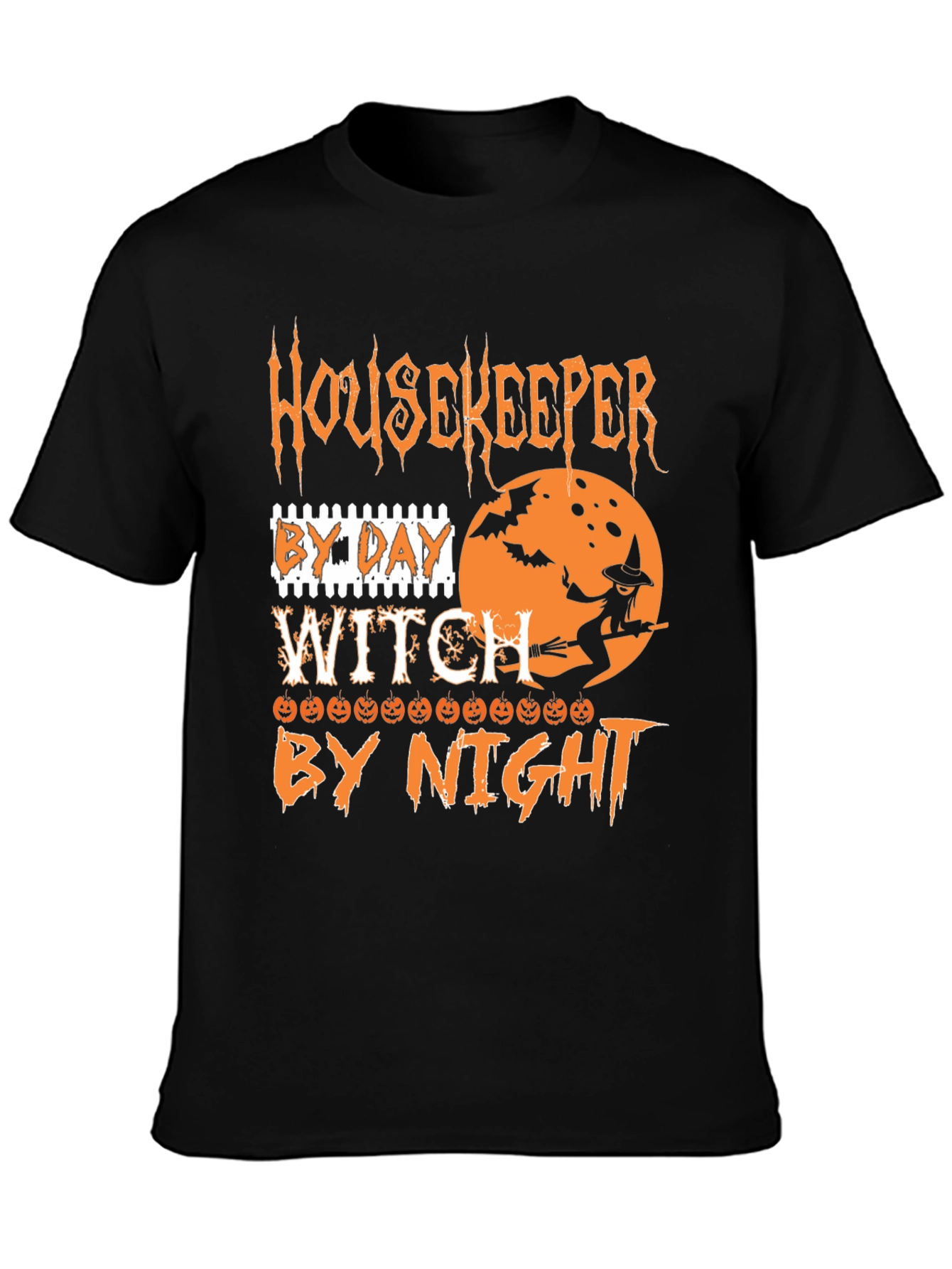 Housekeeper By Day Witch By Night T-Shirt