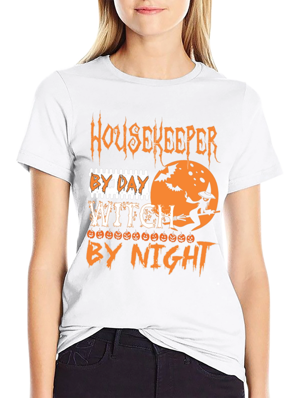Housekeeper By Day Witch By Night T-Shirt