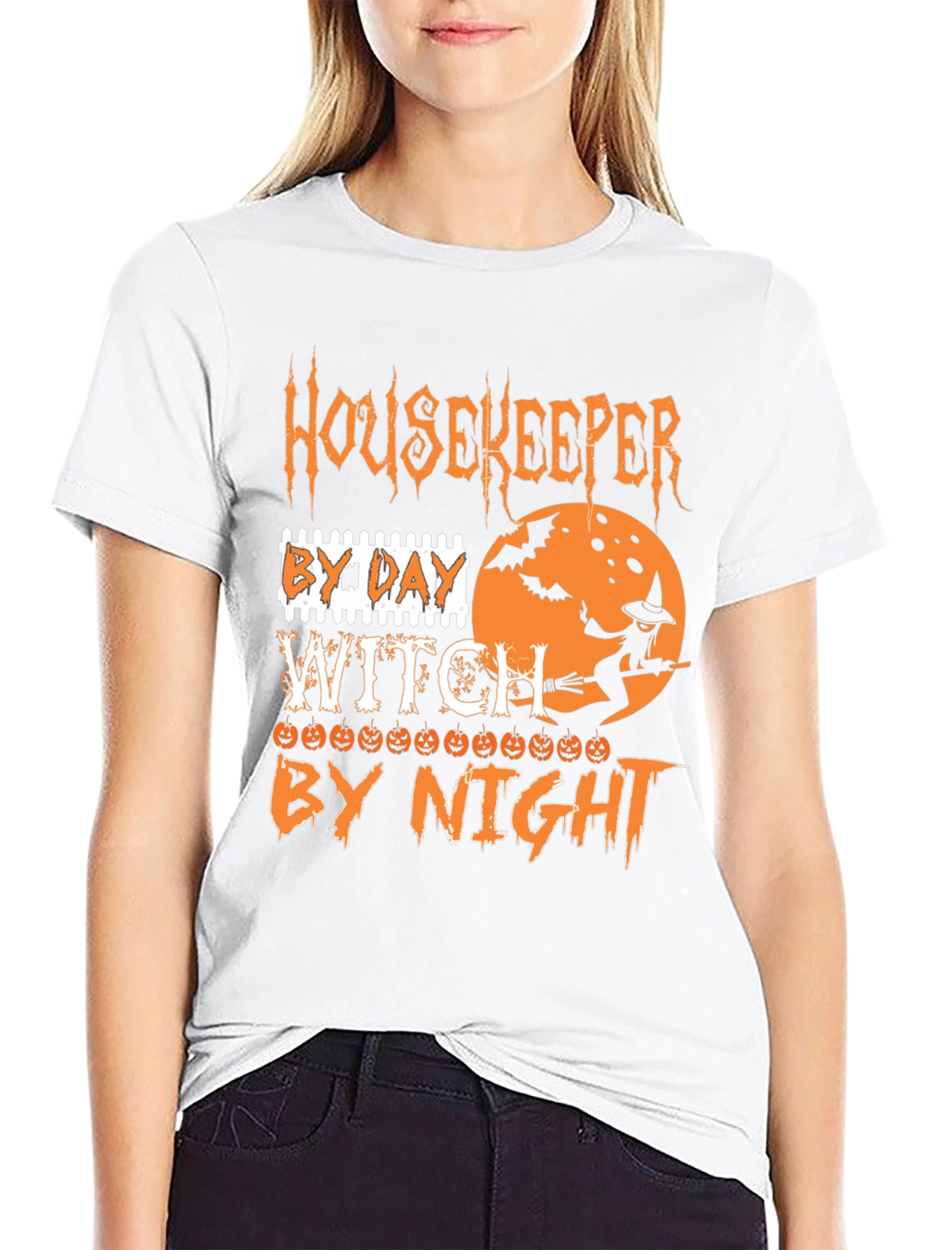 Housekeeper By Day Witch By Night T-Shirt