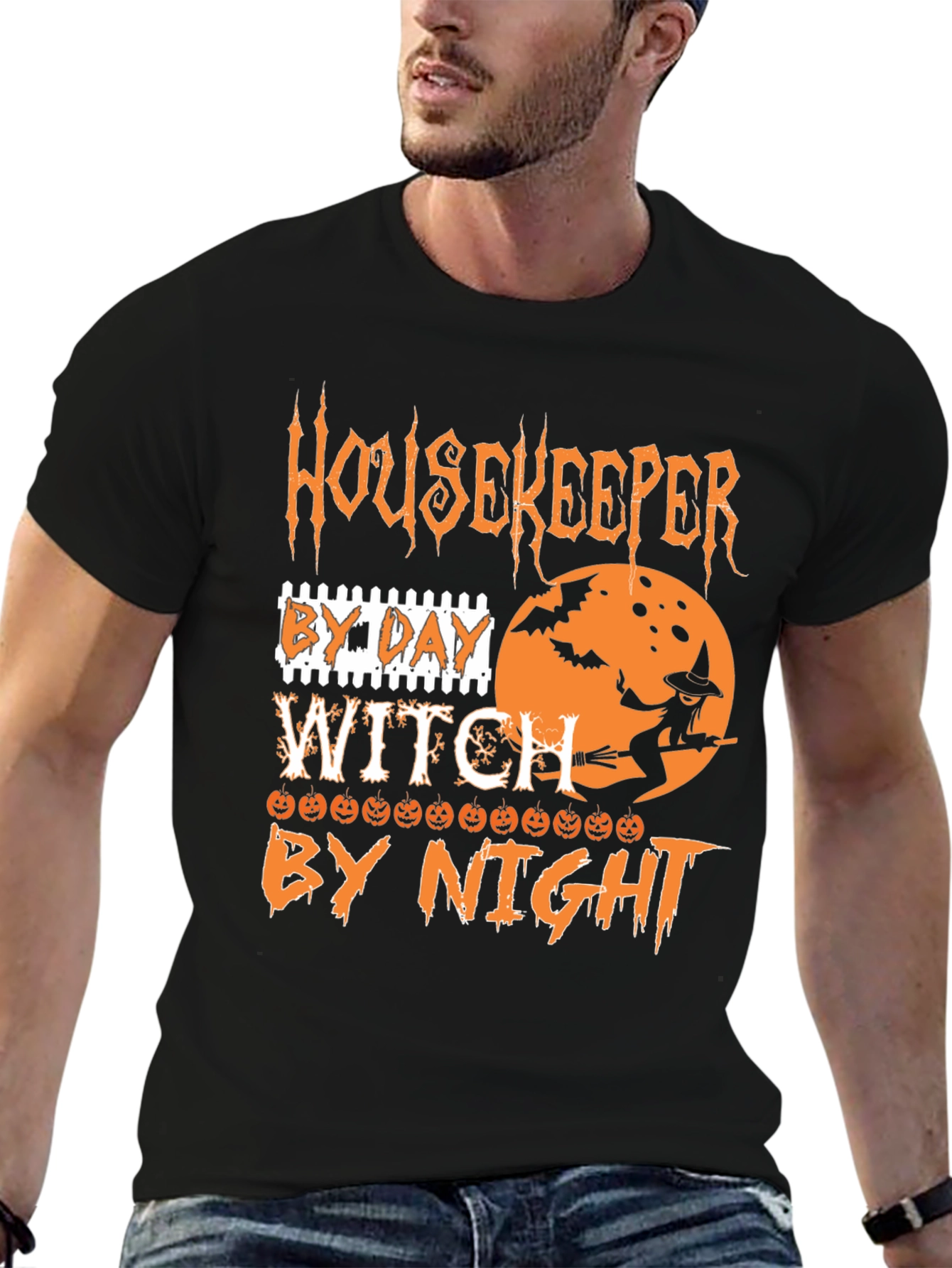 Housekeeper By Day Witch By Night T-Shirt