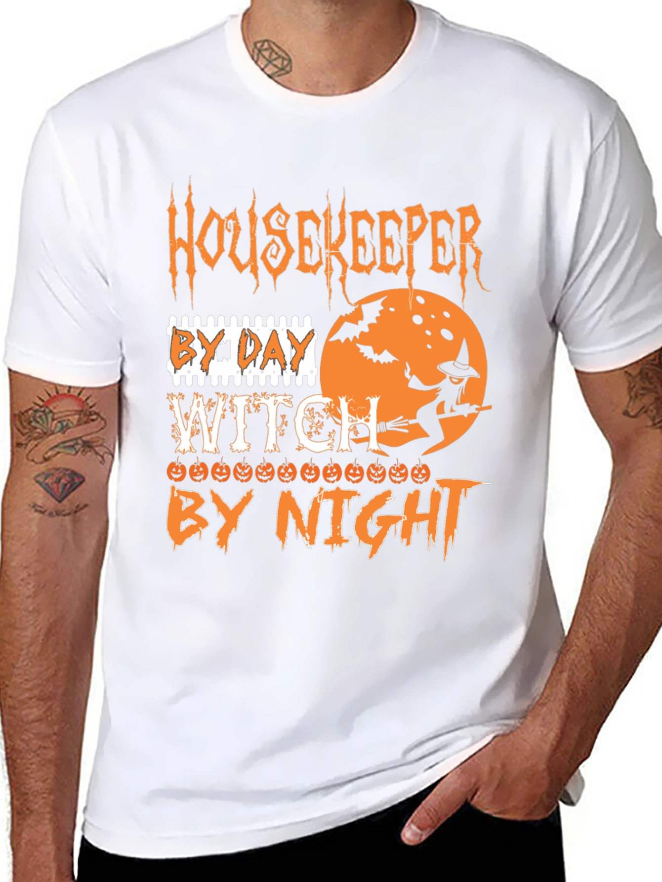 Housekeeper By Day Witch By Night T-Shirt