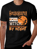Housekeeper By Day Witch By Night T-Shirt