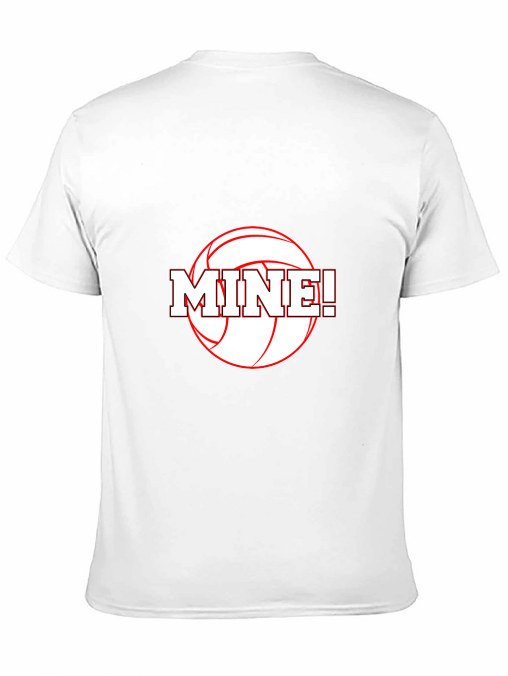 Volleyball Mine! Graphic T-Shirt - Black