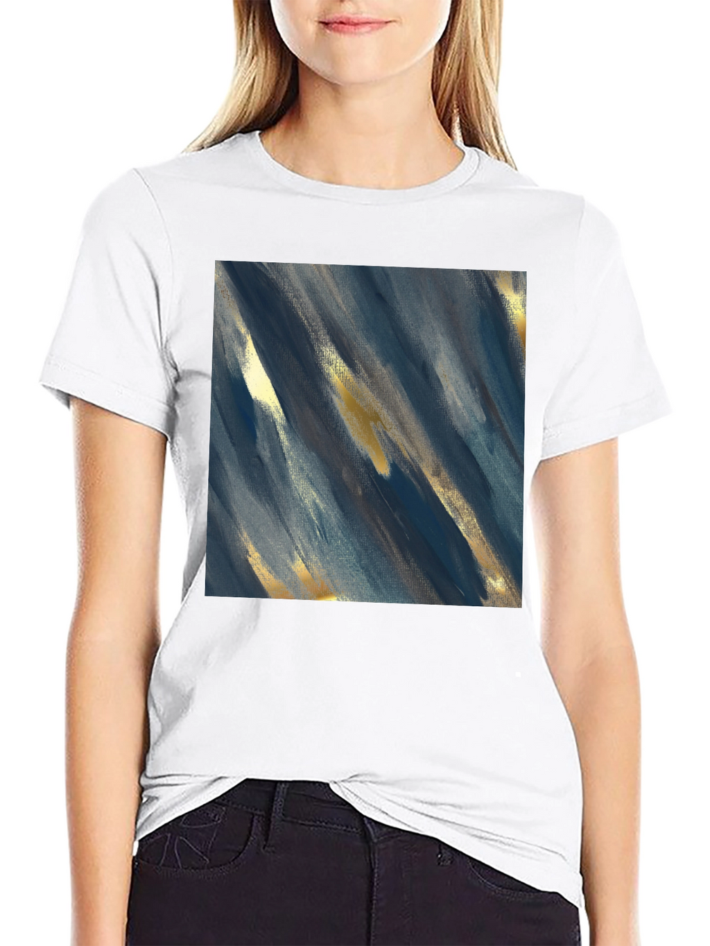 Abstract Art T-Shirt - Stylish Mens Graphic Tee