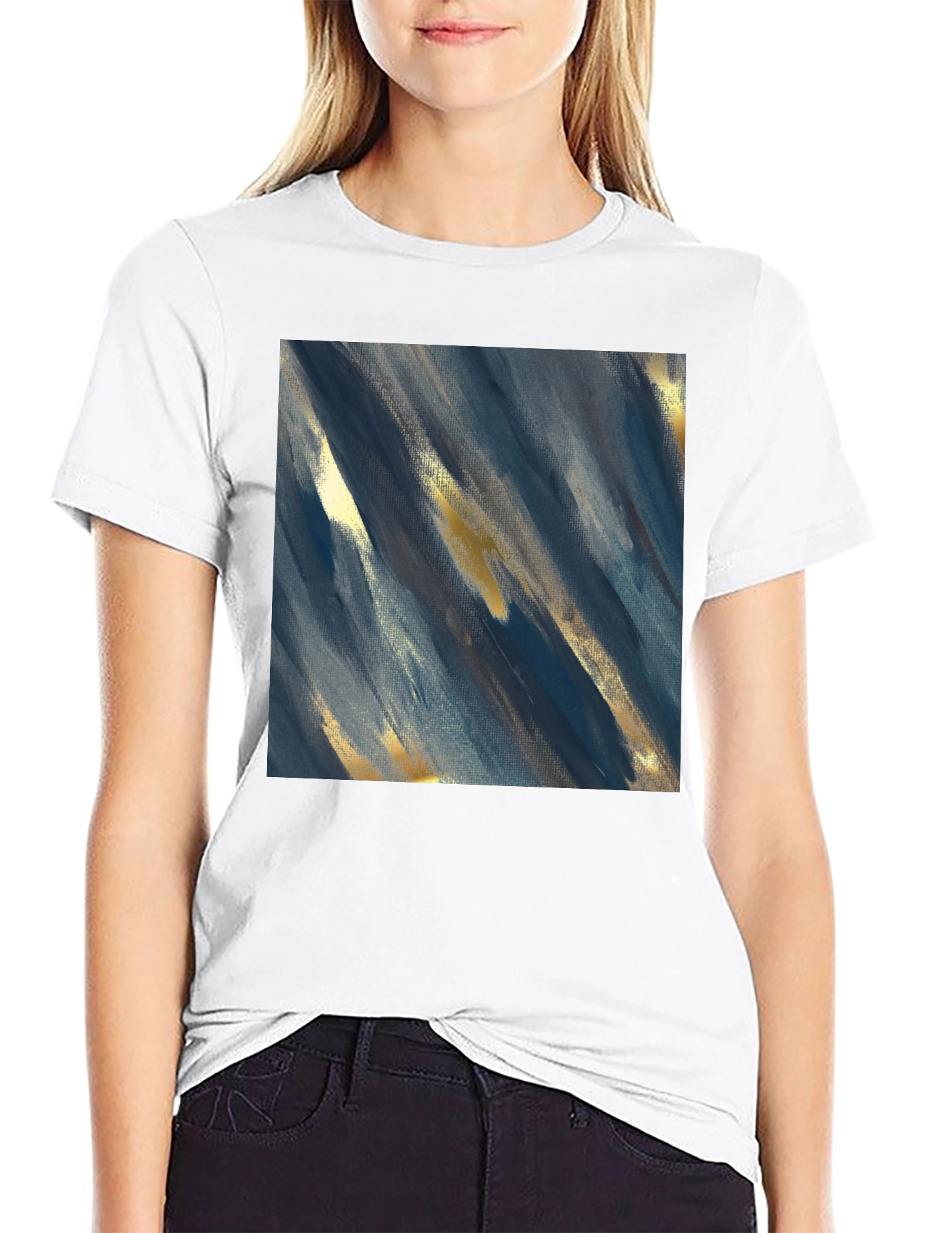 Abstract Art T-Shirt - Stylish Mens Graphic Tee