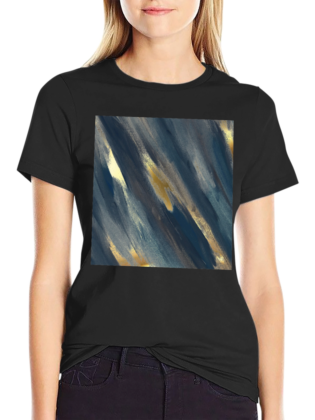 Abstract Art T-Shirt - Stylish Mens Graphic Tee