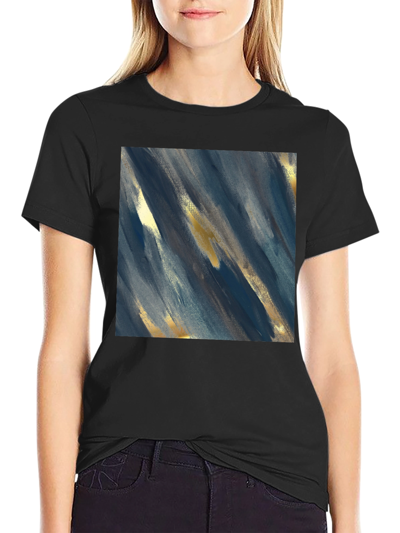 Abstract Art T-Shirt - Stylish Mens Graphic Tee