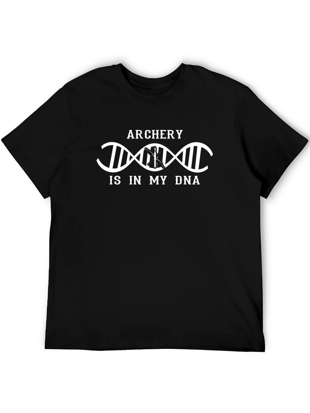 Archery is in My DNA T-Shirt - Black