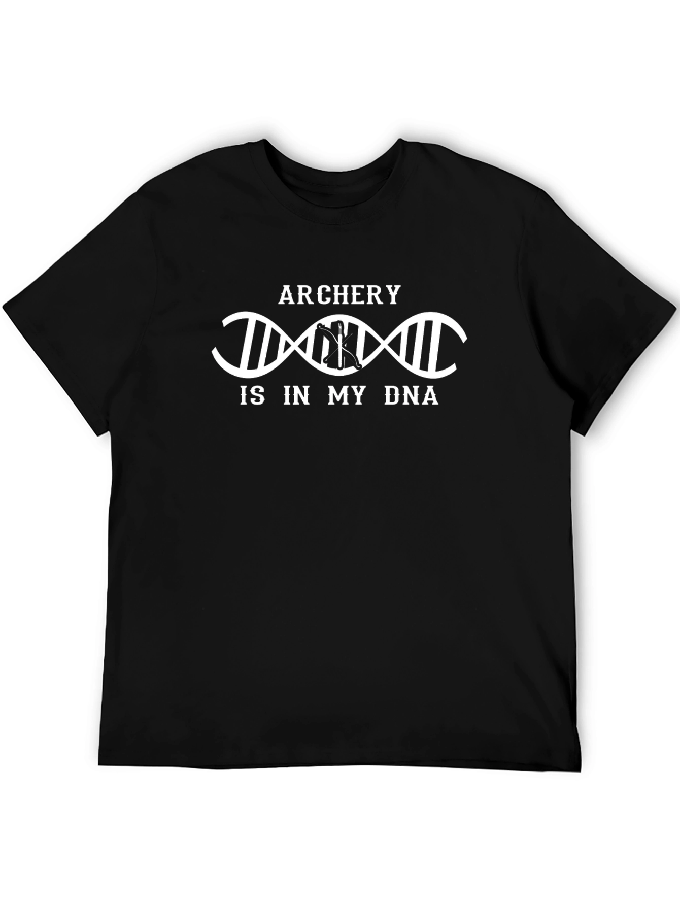 Archery is in My DNA T-Shirt - Black