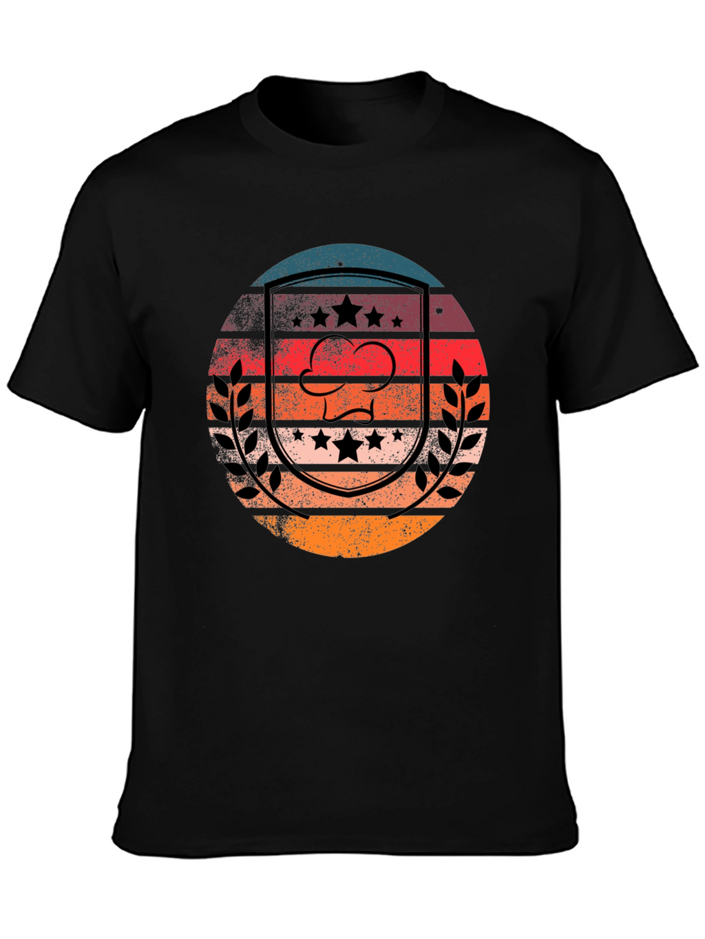 Retro Chef Hat Graphic T-Shirt