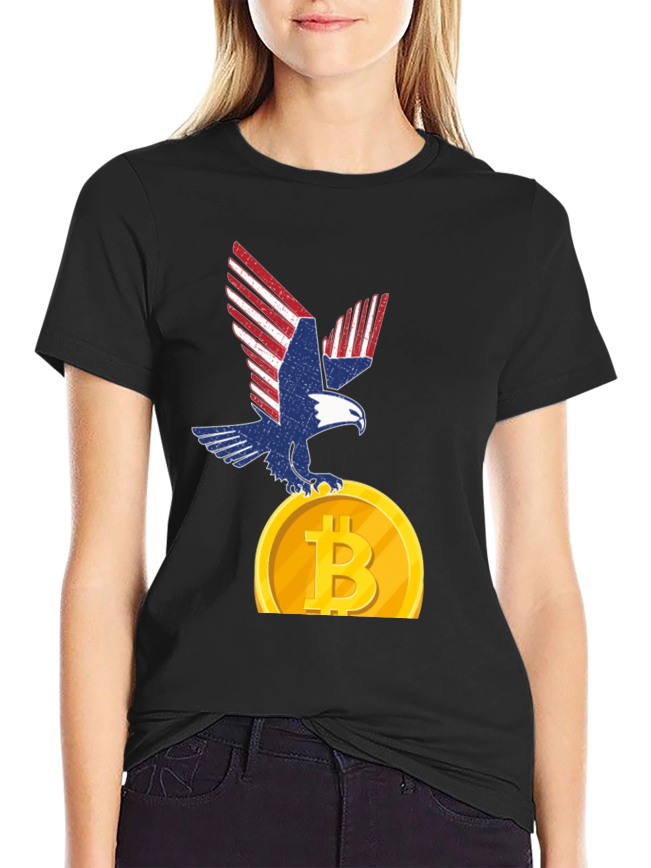 American Eagle Bitcoin Tee