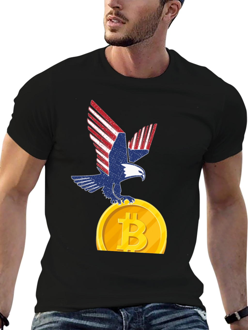 American Eagle Bitcoin Tee