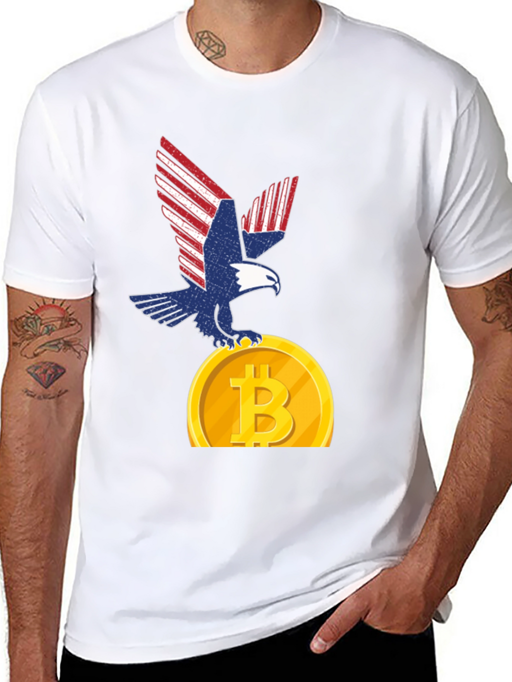American Eagle Bitcoin Tee