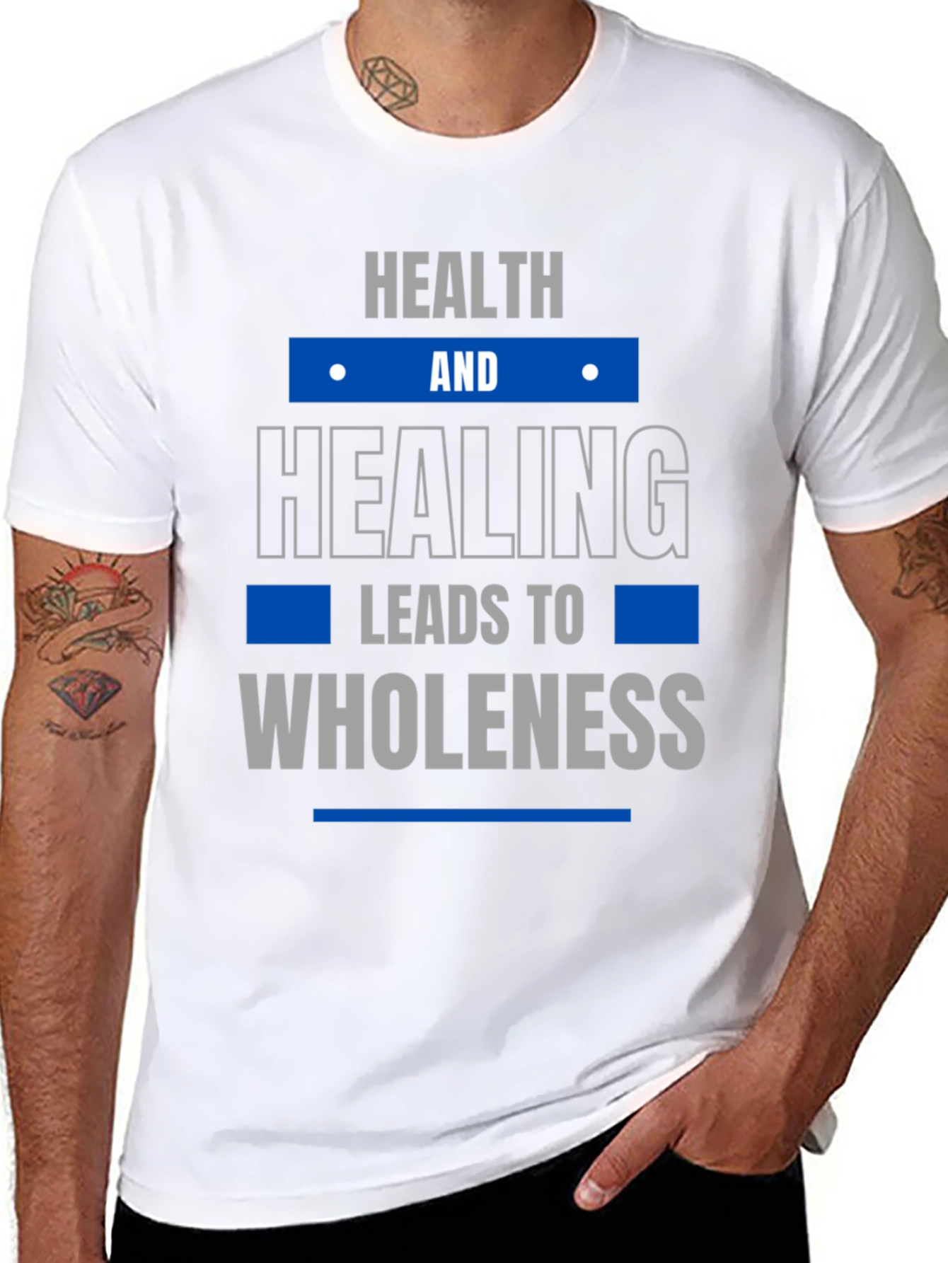 Health & Healing Wholeness Graphic Tee