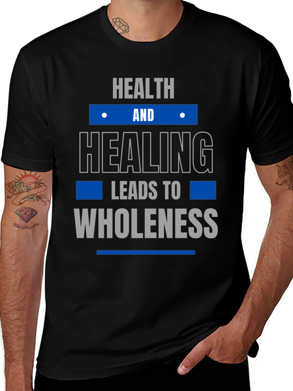 Health & Healing Wholeness Graphic Tee