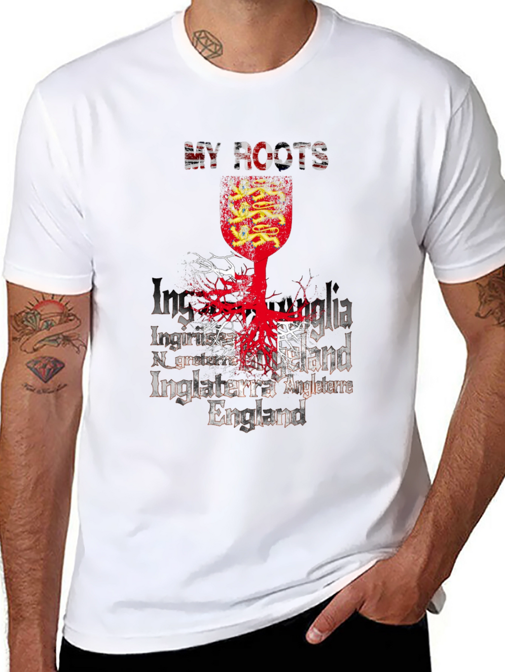 England My Roots Graphic T-Shirt