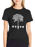 Vegan Carrot Tree Graphic Tee