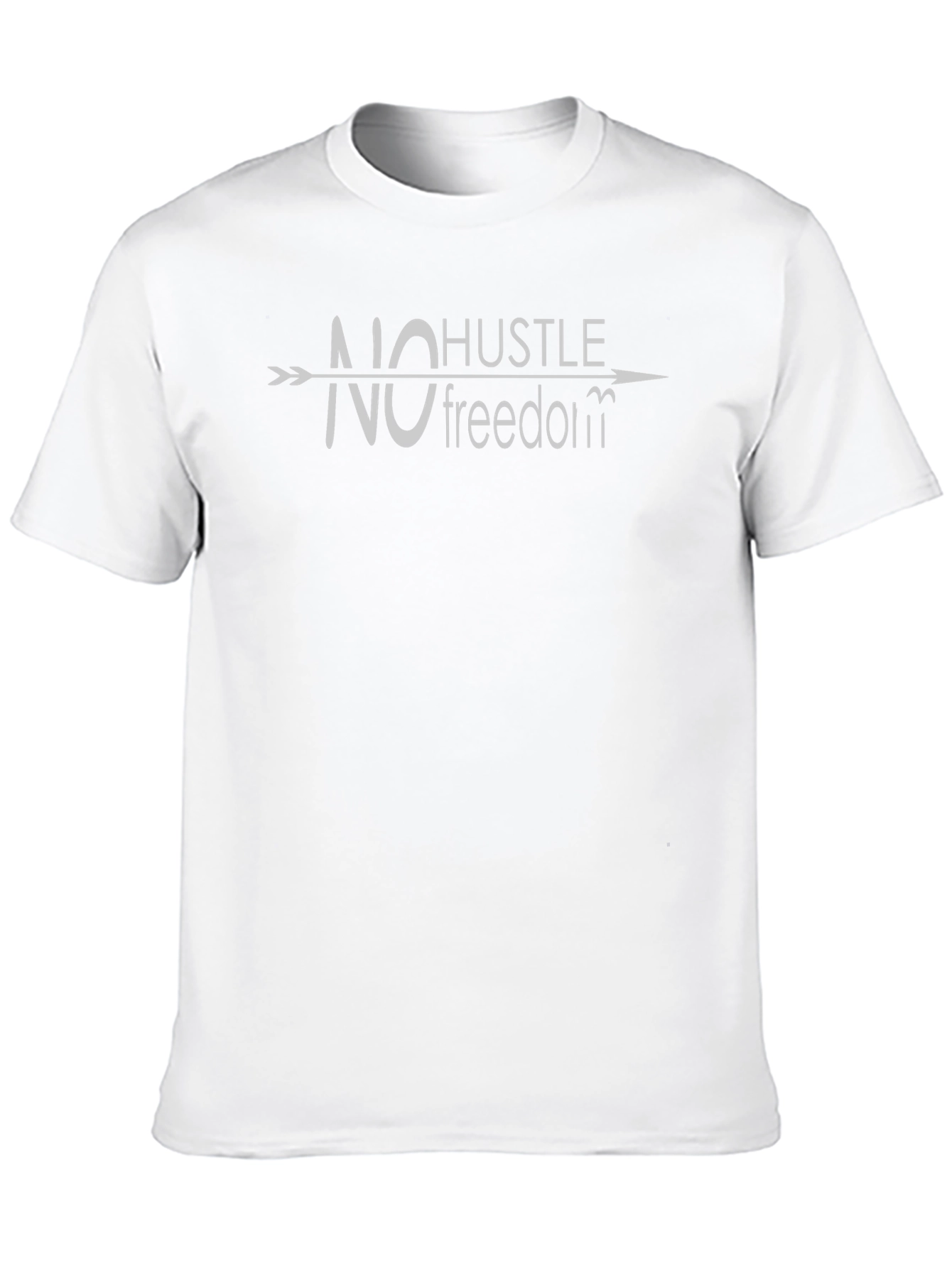 No Hustle No Freedom Graphic Tee