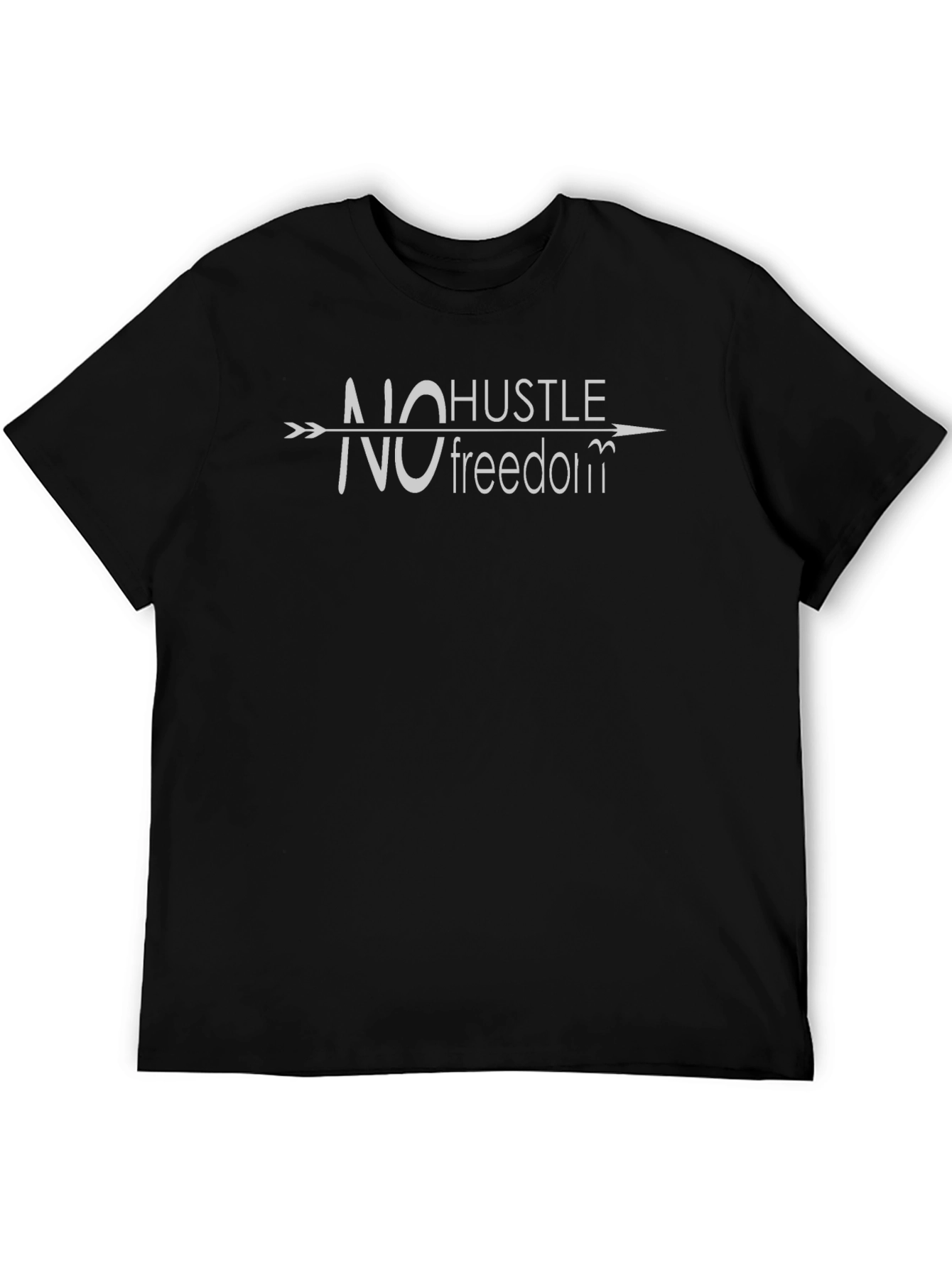 No Hustle No Freedom Graphic Tee