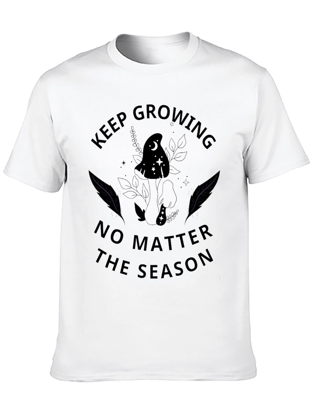Keep Growing T-Shirt Inspirational Tee