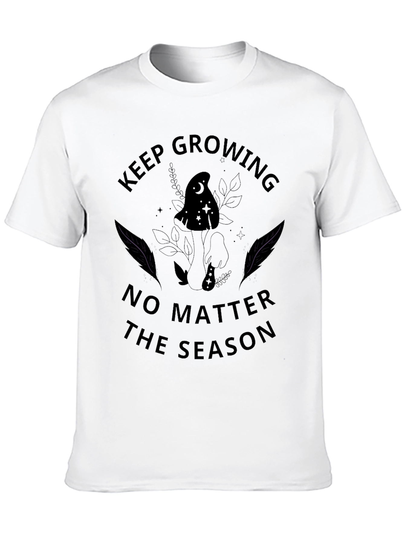 Keep Growing T-Shirt Inspirational Tee