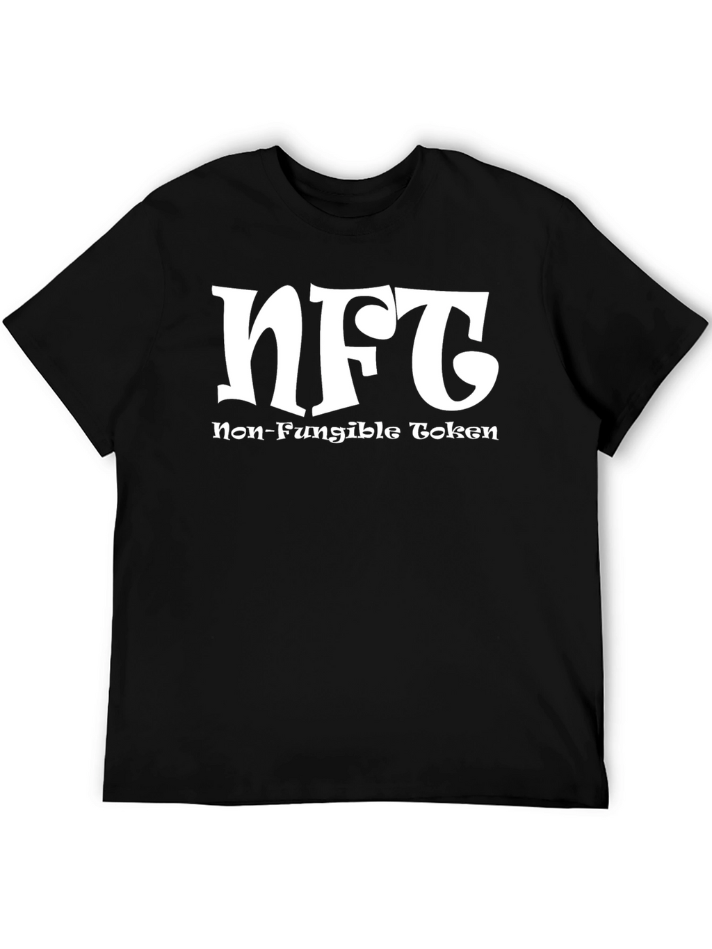 NFT Non-Fungible Token Black T-Shirt