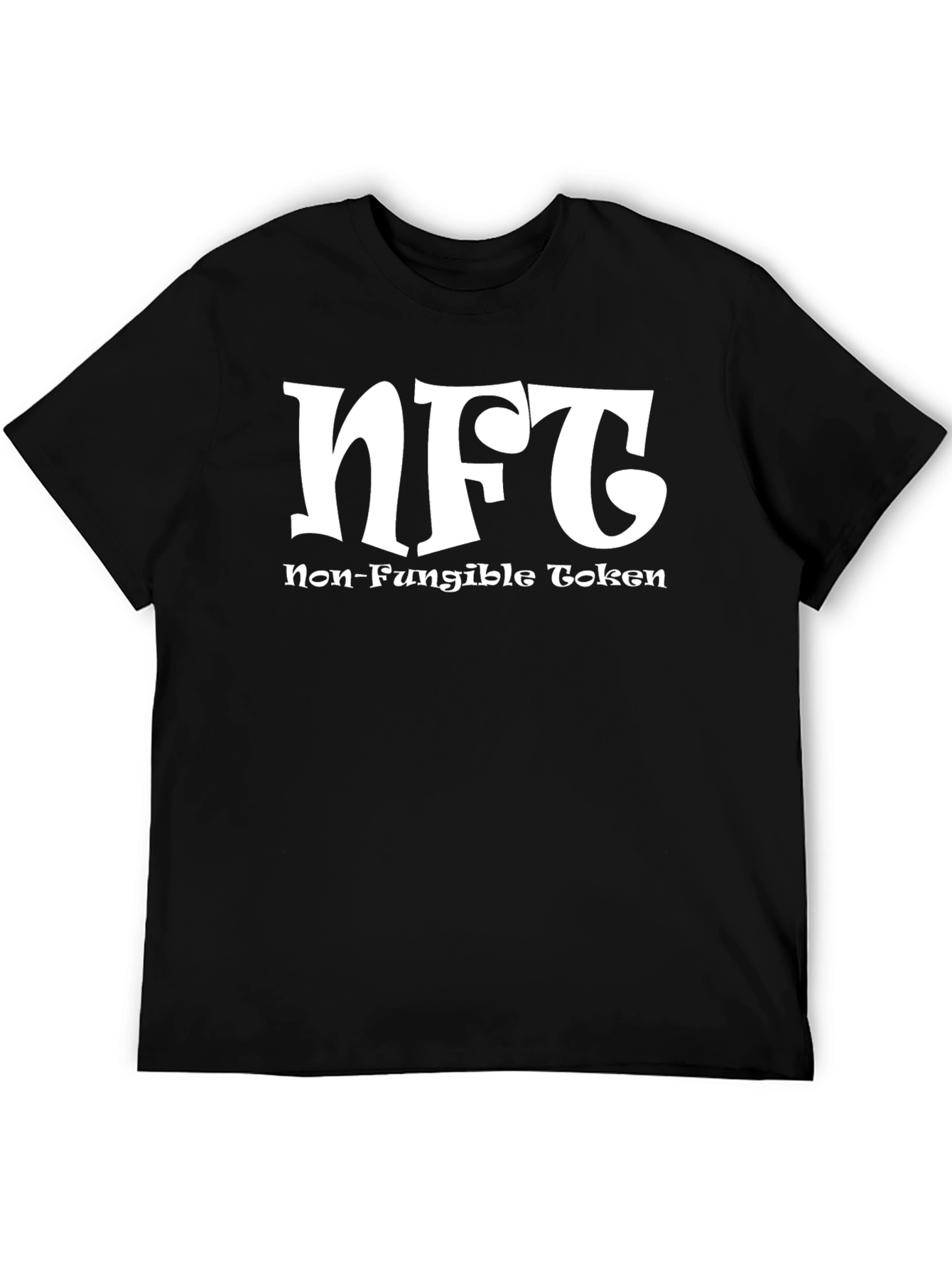 NFT Non-Fungible Token Black T-Shirt