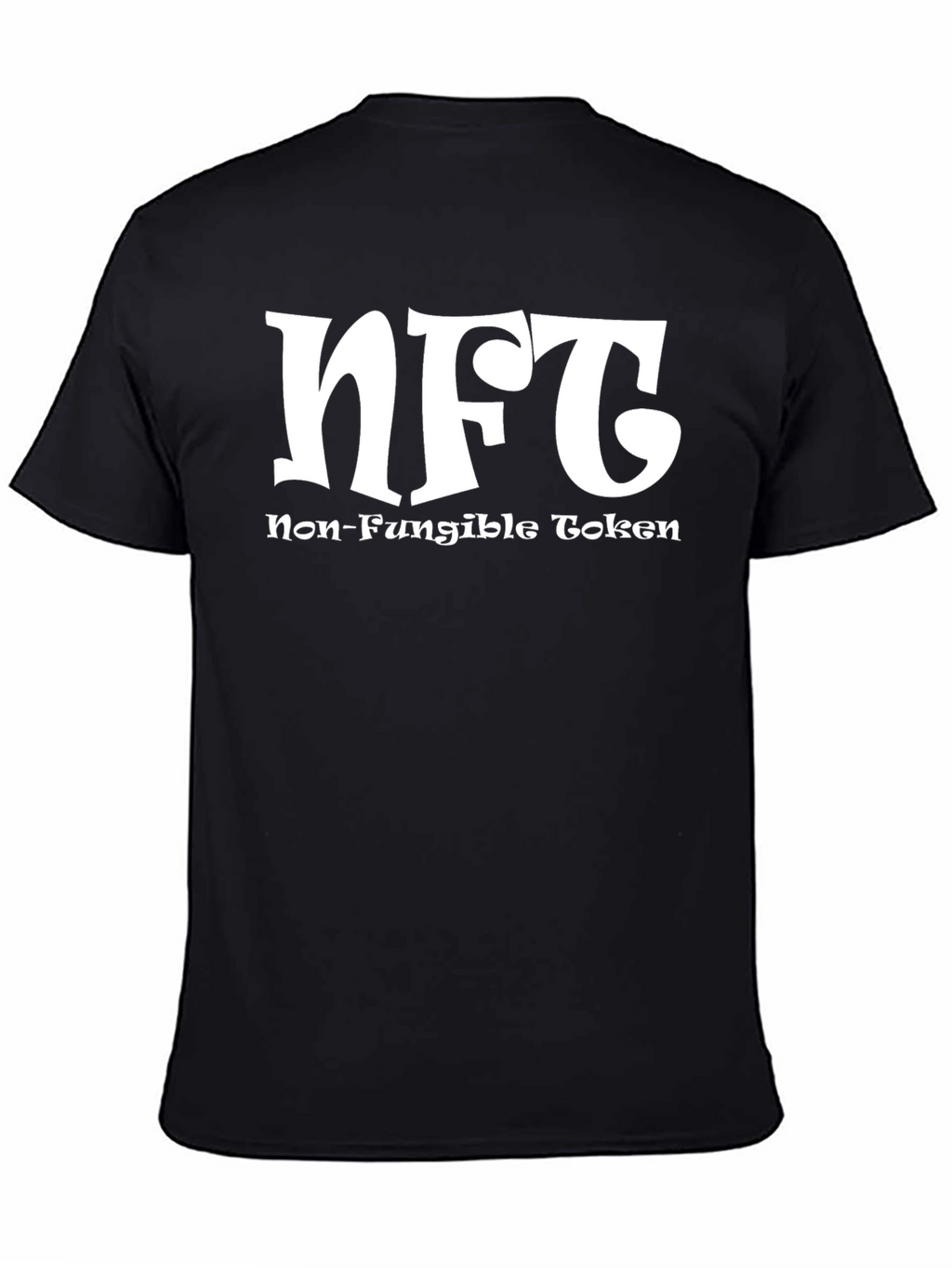 NFT Non-Fungible Token Black T-Shirt