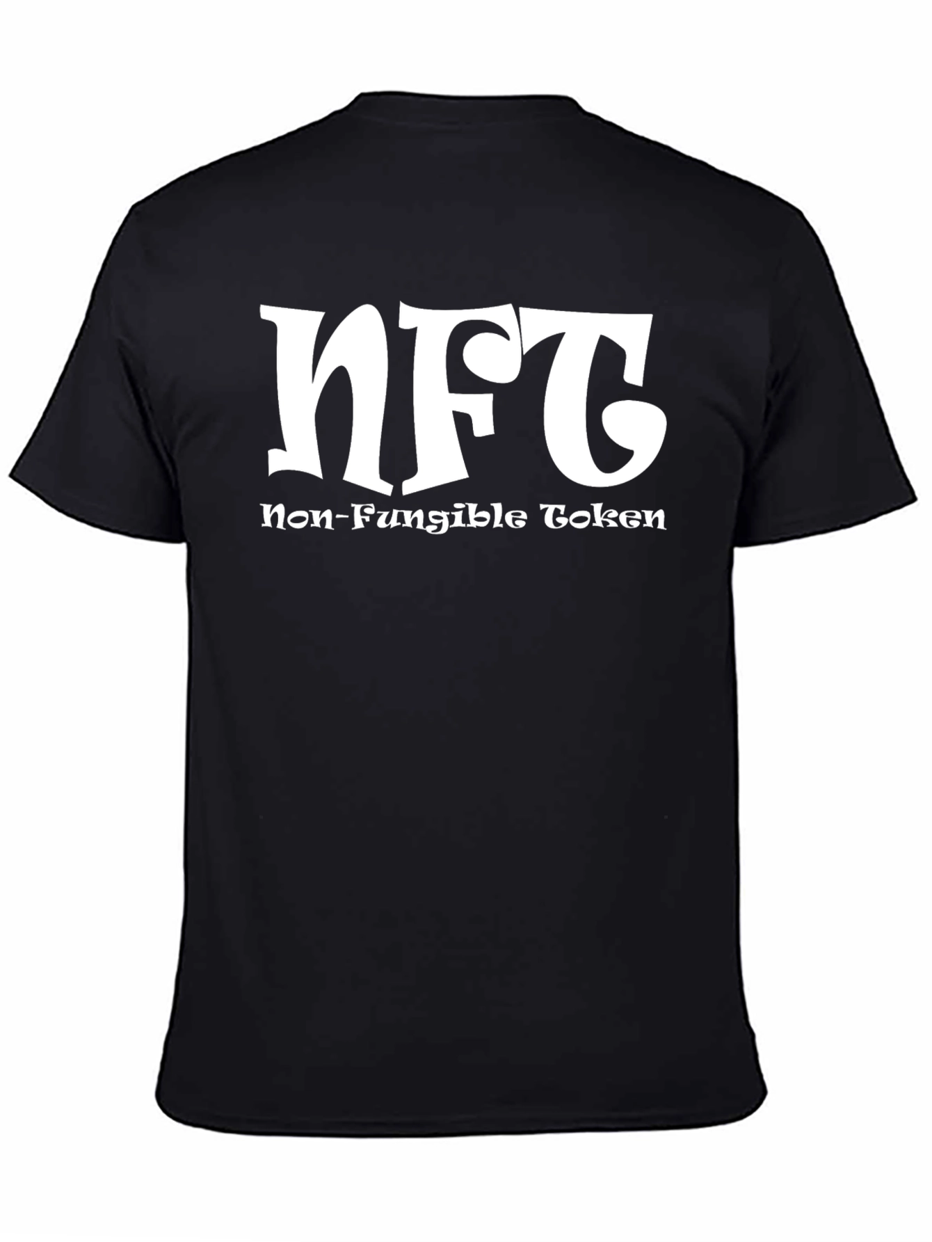 NFT Non-Fungible Token Black T-Shirt