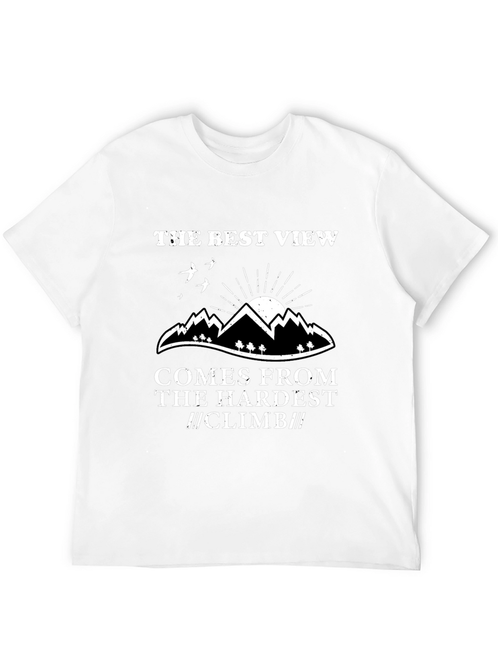 The Best View Climbing T-Shirt
