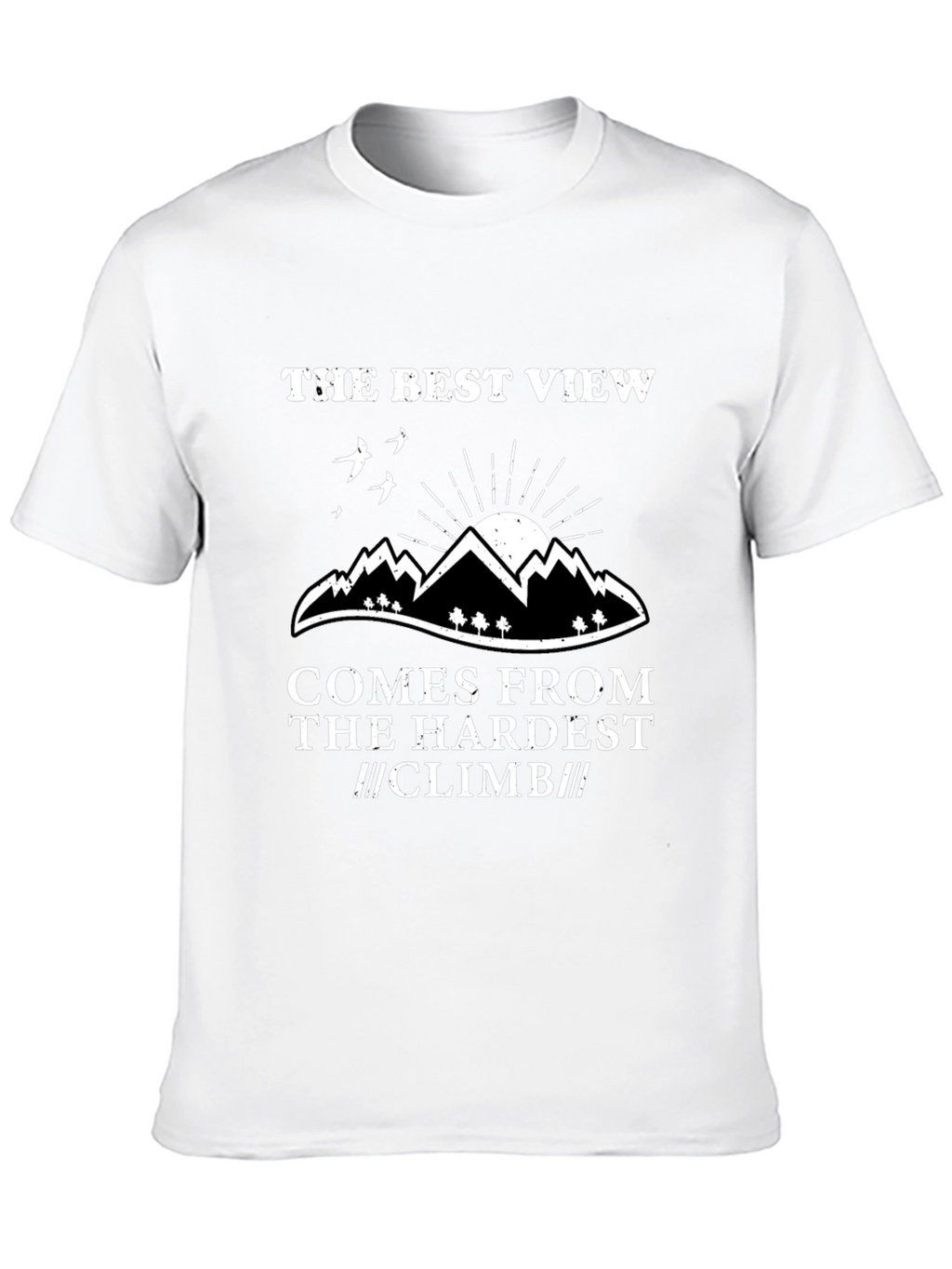 The Best View Climbing T-Shirt