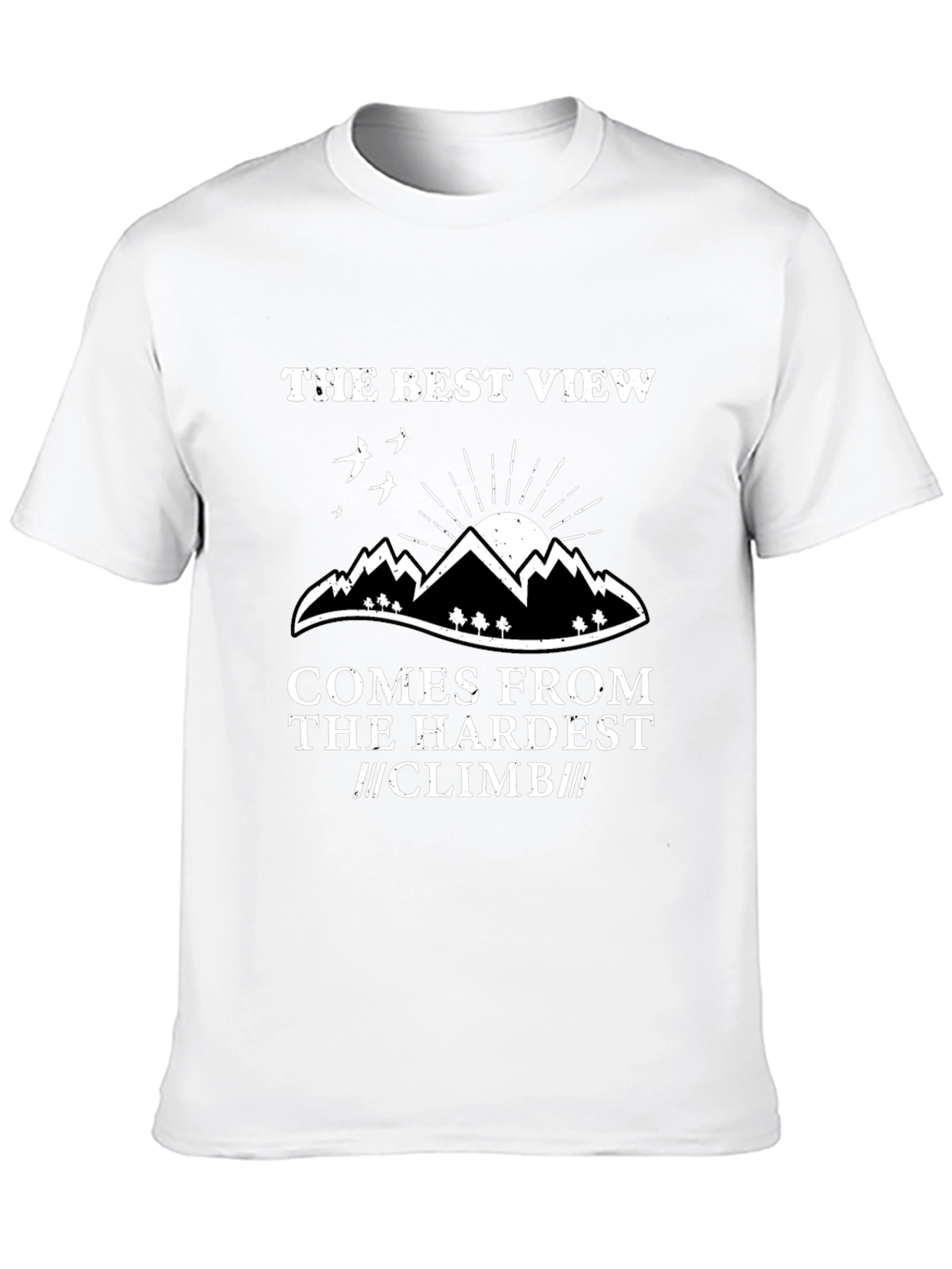 The Best View Climbing T-Shirt