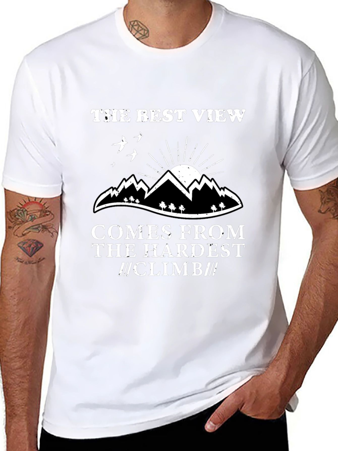 The Best View Climbing T-Shirt