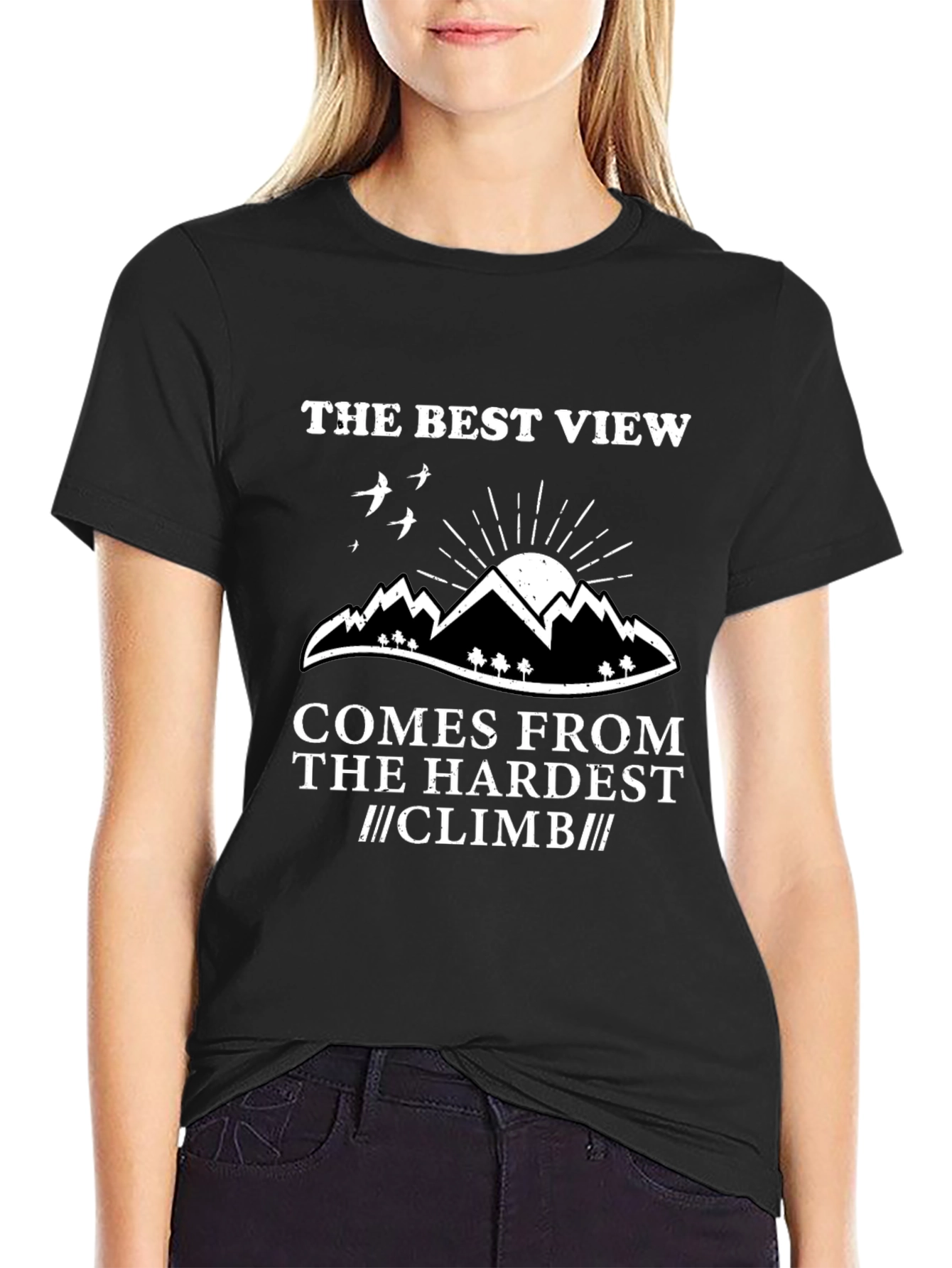 The Best View Climbing T-Shirt