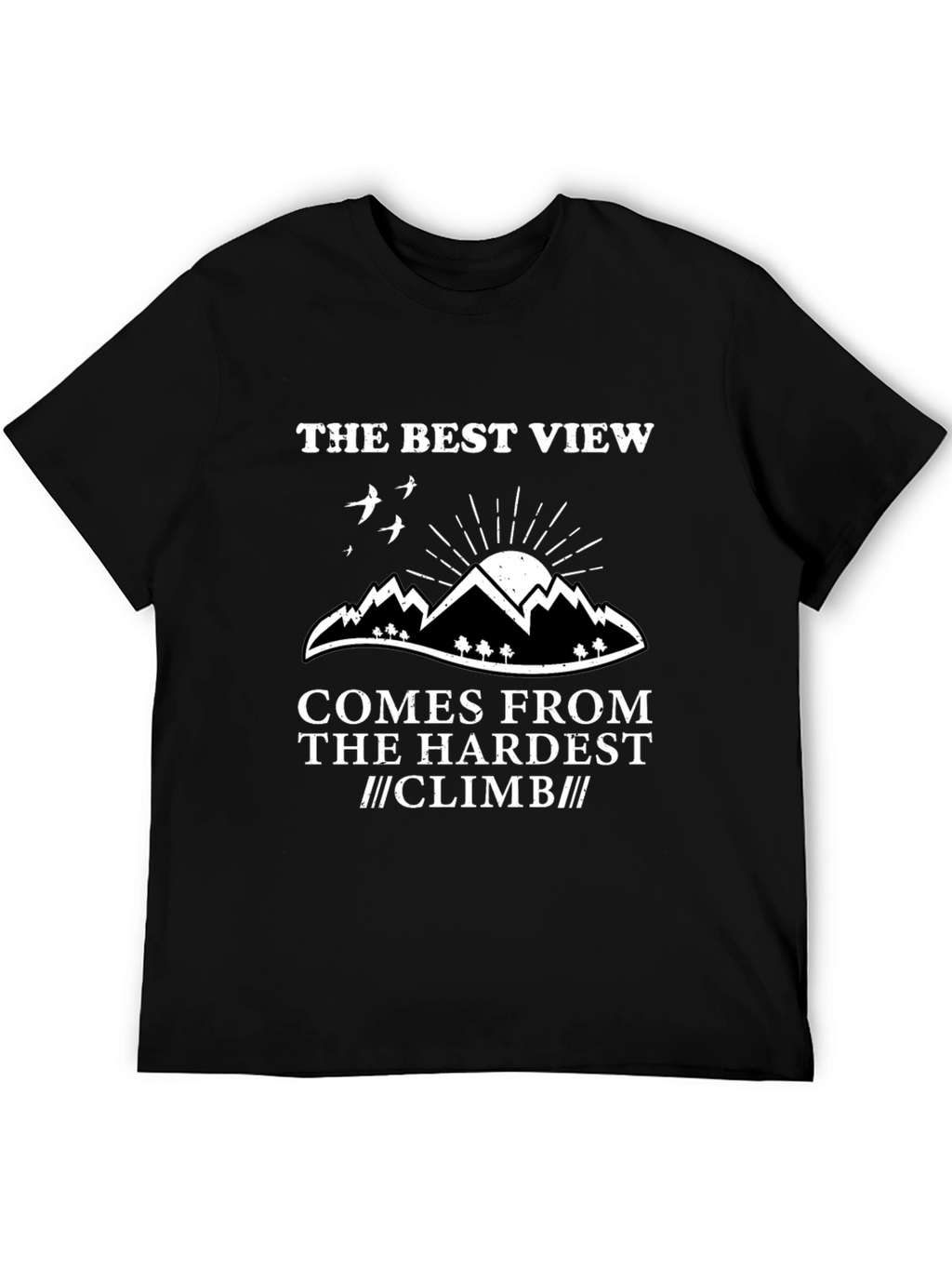 The Best View Climbing T-Shirt