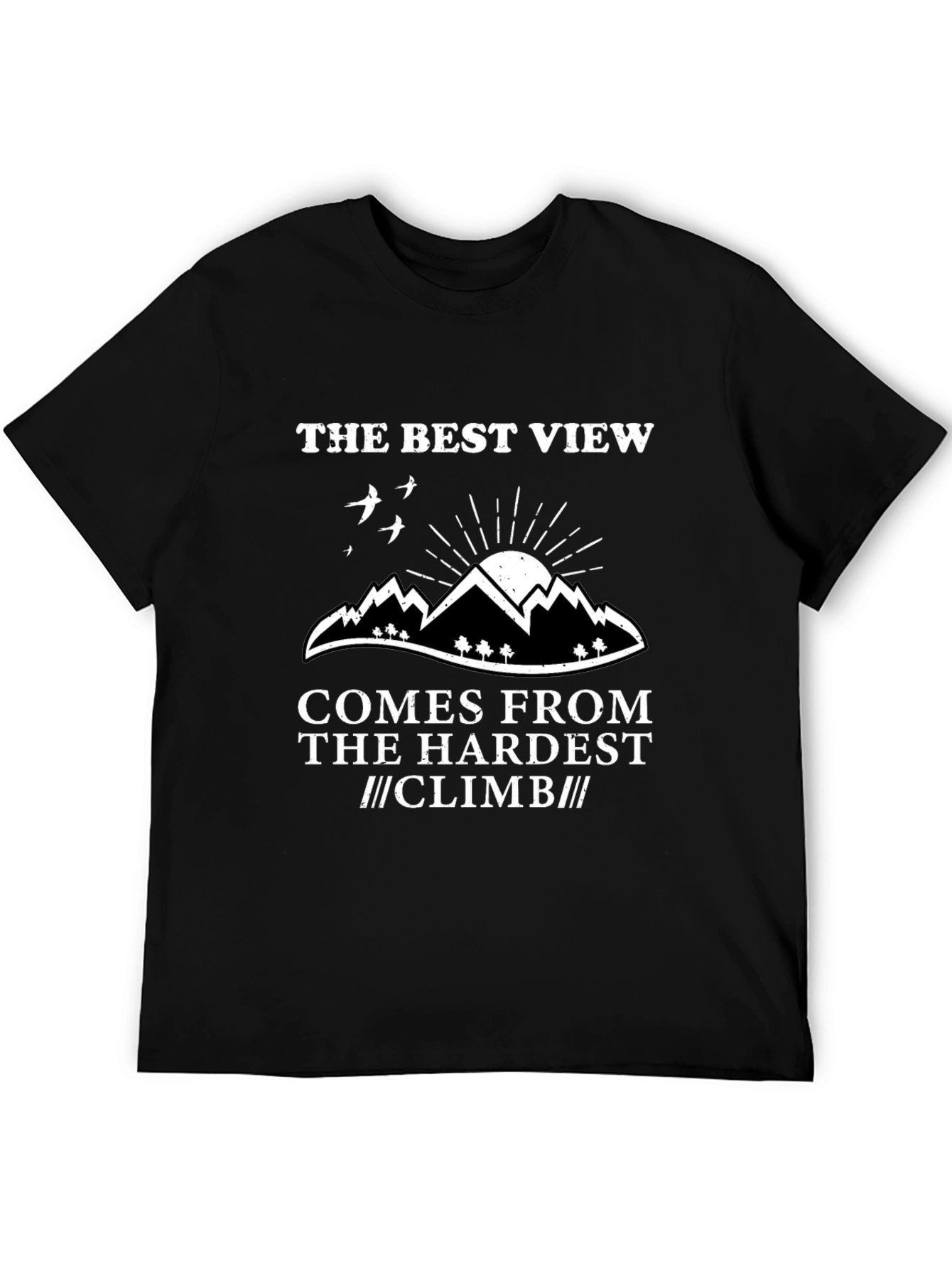 The Best View Climbing T-Shirt
