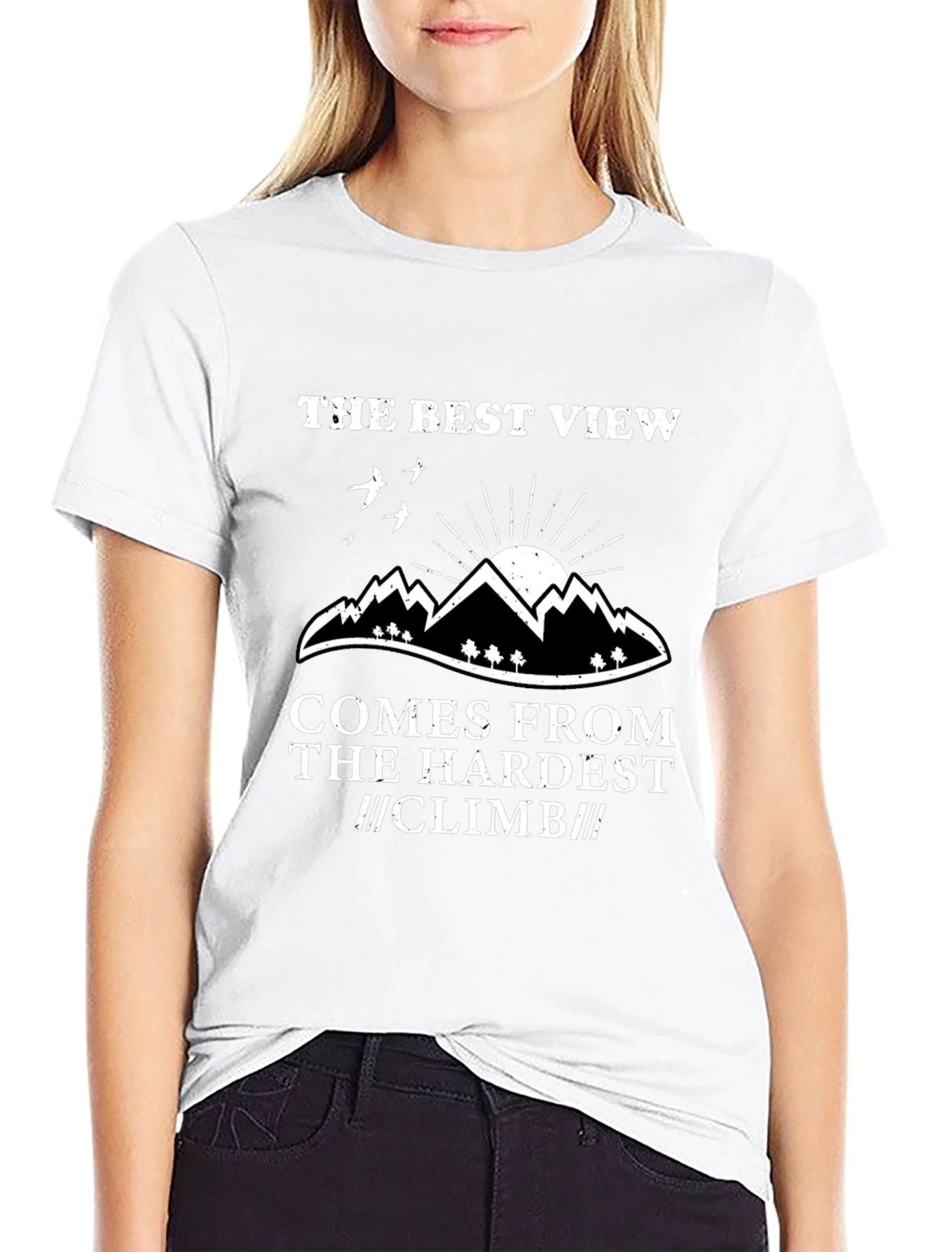 The Best View Climbing T-Shirt