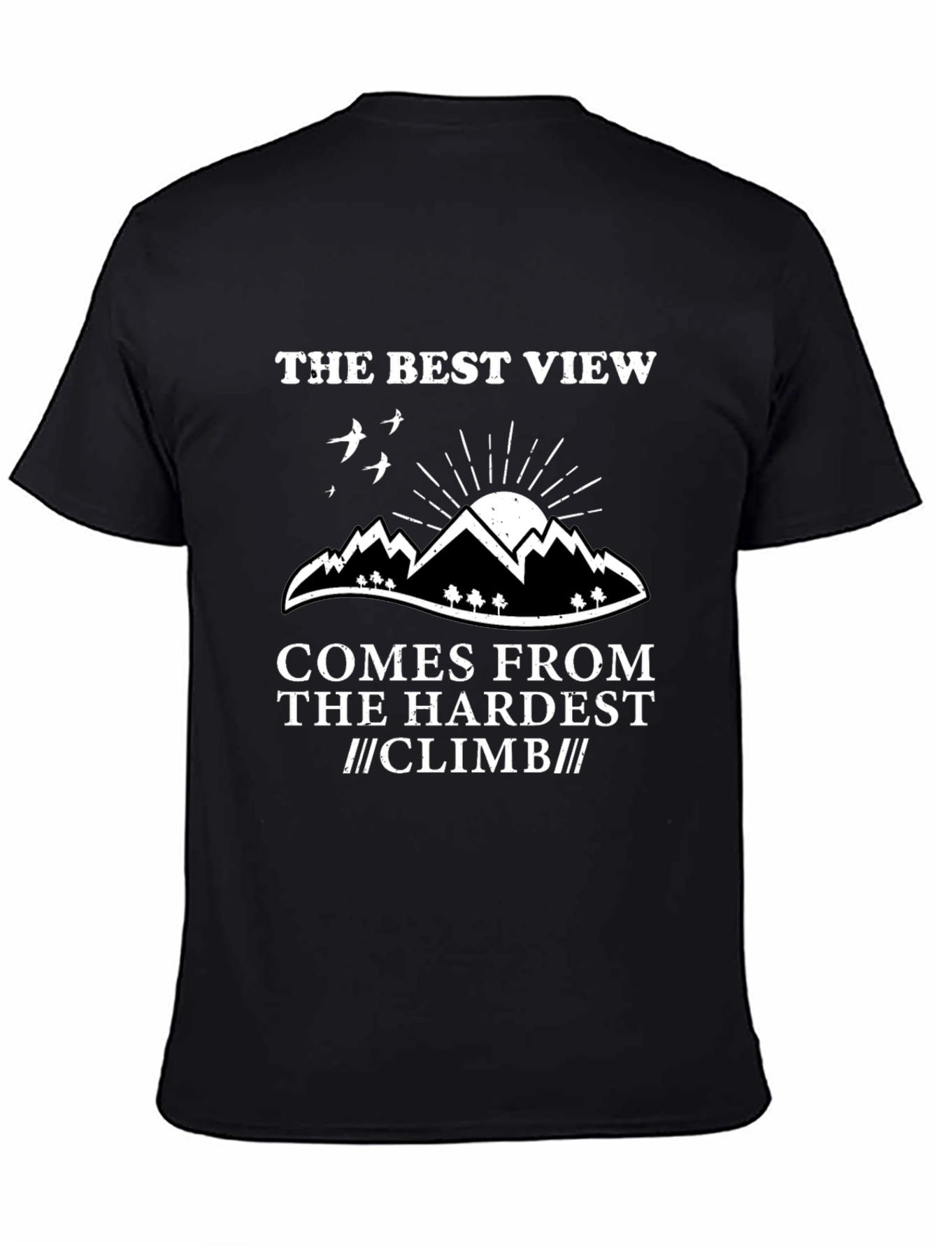 The Best View Climbing T-Shirt