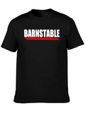 Barnstable Graphic T-Shirt - Black Cotton Blend