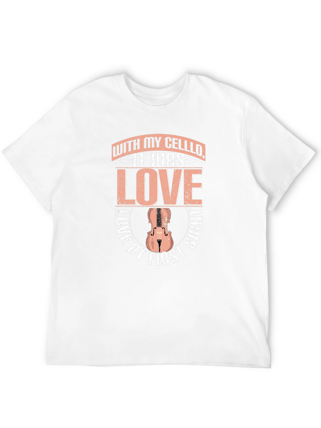 Cello Love at First Sight Graphic T-Shirt
