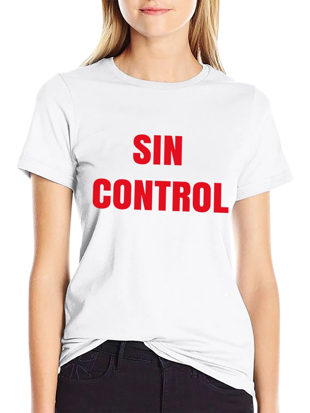 Sin Control Graphic T-Shirt - Bold Statement Tee