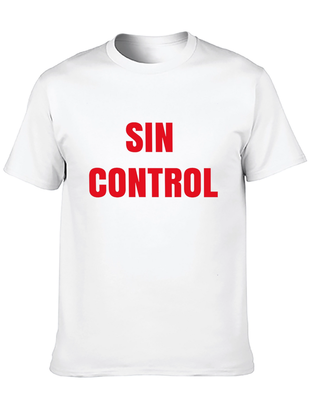 Sin Control Graphic T-Shirt - Bold Statement Tee
