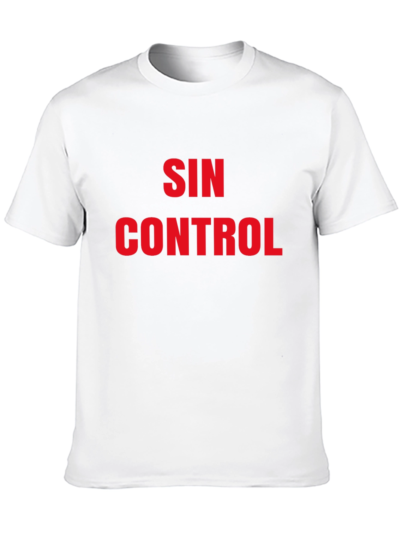 Sin Control Graphic T-Shirt - Bold Statement Tee