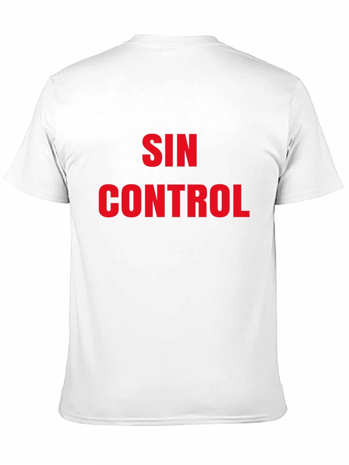 Sin Control Graphic T-Shirt - Bold Statement Tee