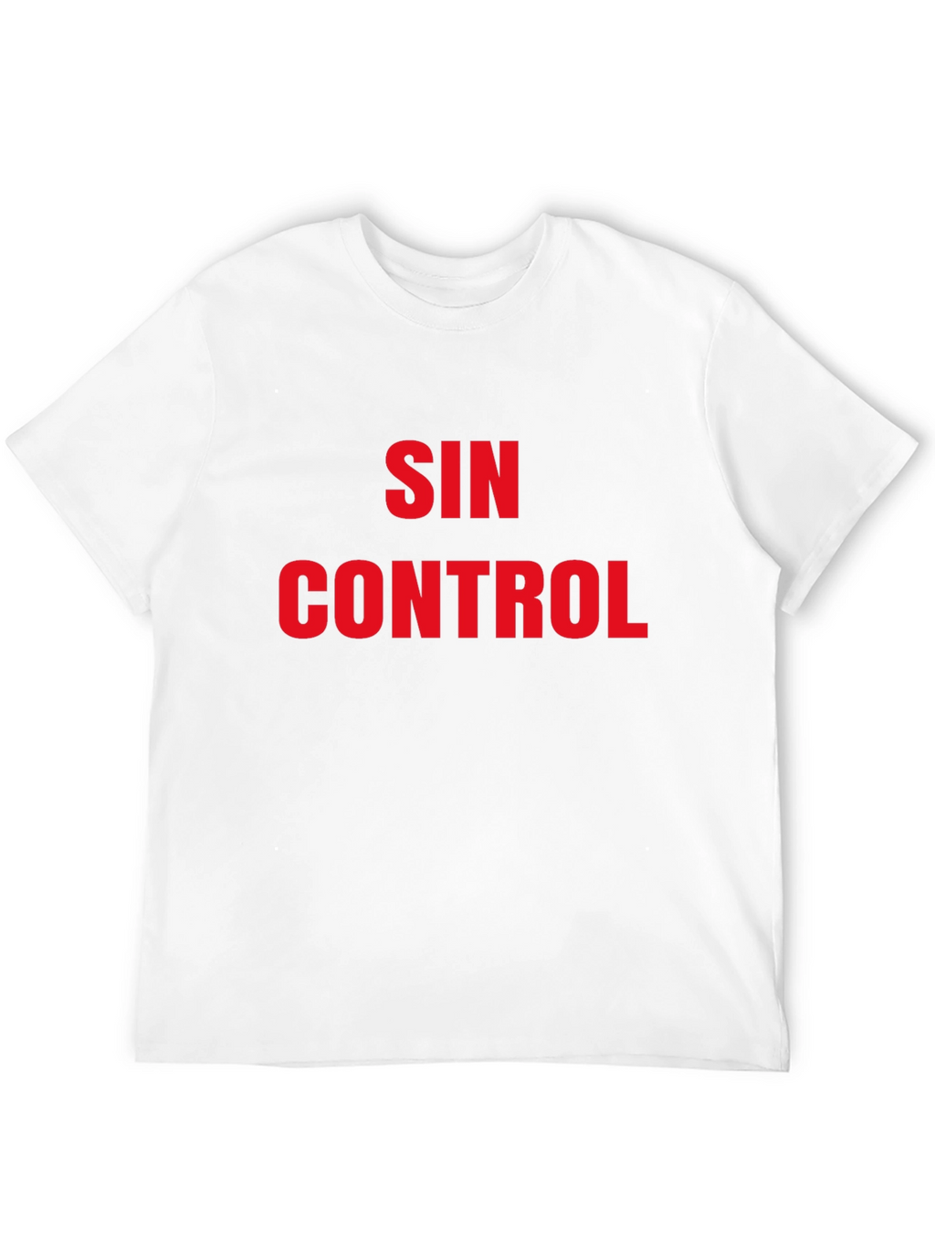 Sin Control Graphic T-Shirt - Bold Statement Tee