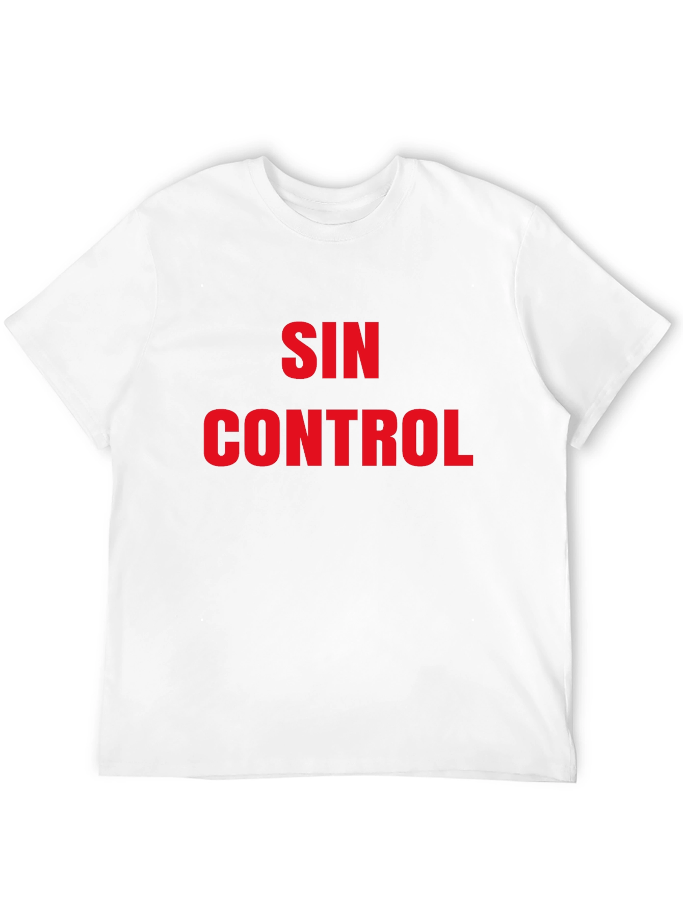 Sin Control Graphic T-Shirt - Bold Statement Tee