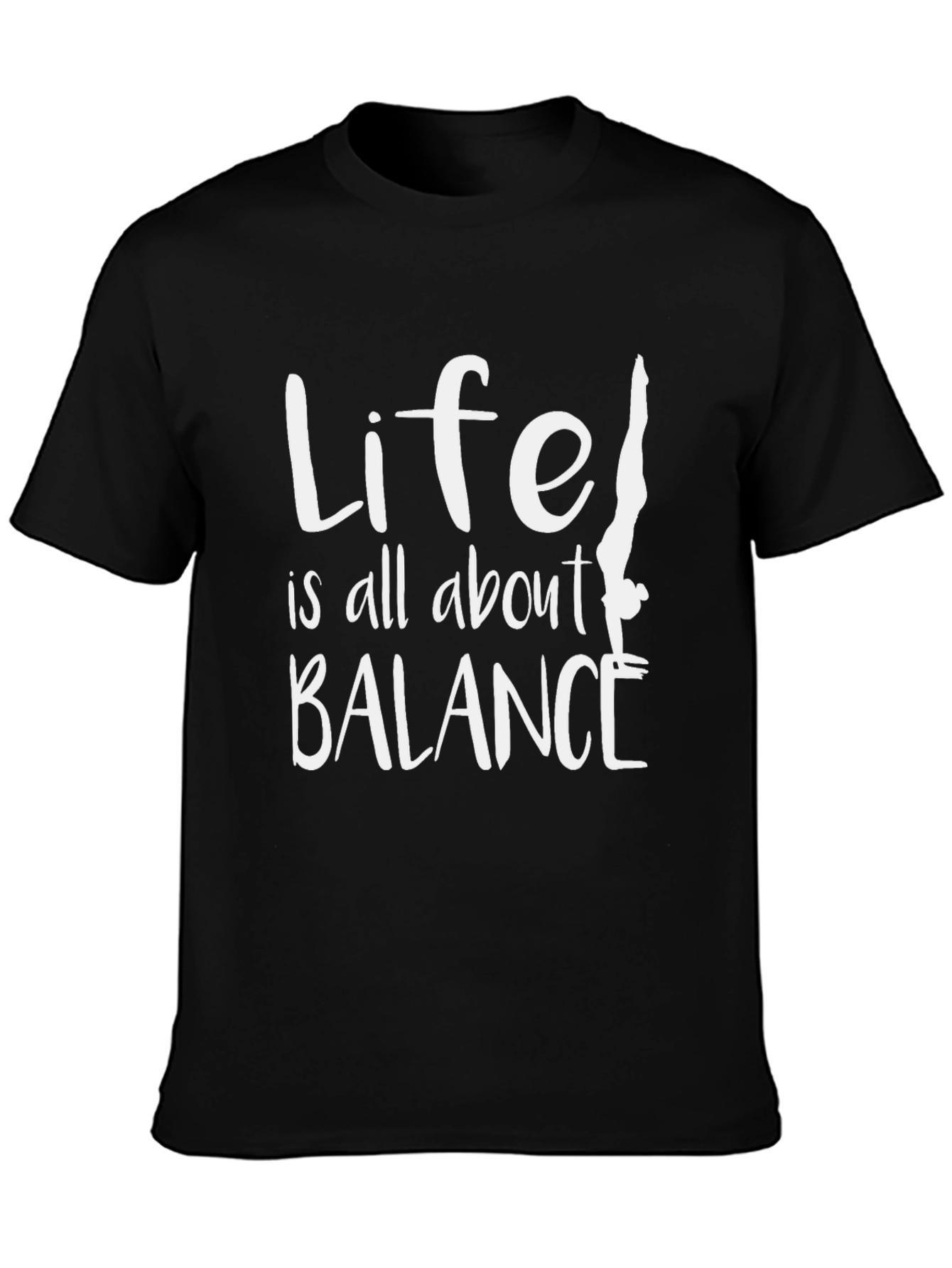 Life is All About Balance T-Shirt - Gymnastics Tee
